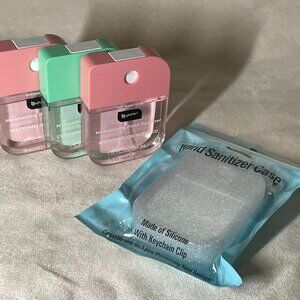 B Pure 8‑Piece Glow & Hand Care Bundle – Toner, Moisturizer, Serum & Sanitizers